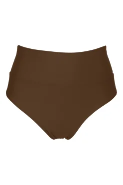 New Sunsets Tiki Brown Hannah High Waist Bottom
