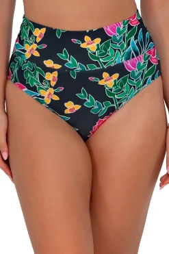 Best Sunsets Twilight Blooms Hannah High Waist Bottom