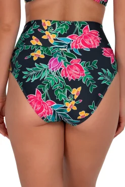 Best Sunsets Twilight Blooms Hannah High Waist Bottom