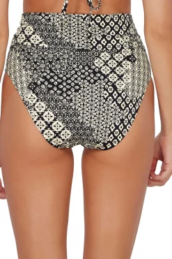 Sale Sunsets Venice Seagrass Texture Hannah High Waist Bottom