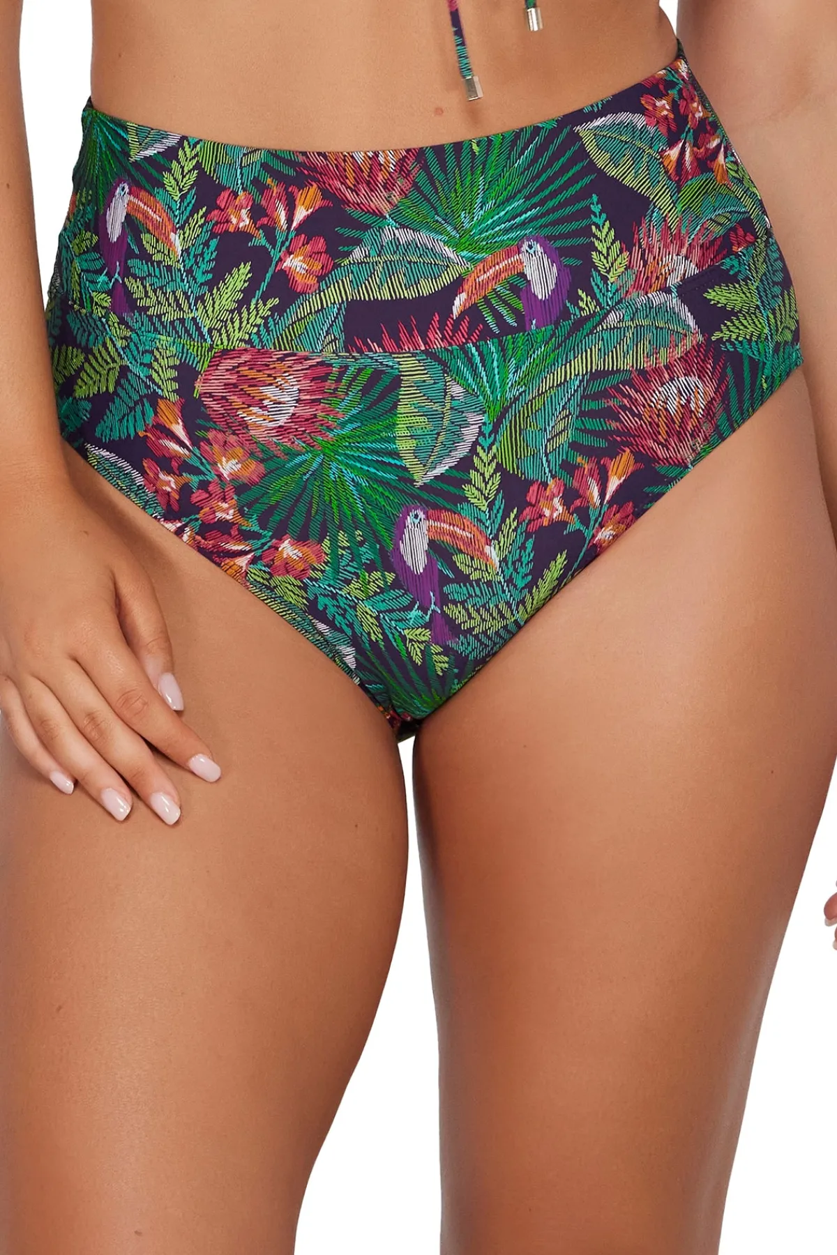 Hot Sunsets Welcome To Rio Hannah High Waist Bottom