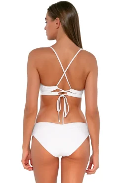 Best Sunsets White Lily Brandi Bralette Top