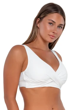 Sale Sunsets White Lily Elsie Top