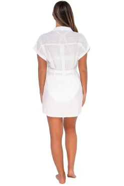 Hot Sunsets White Lily Lucia Dress