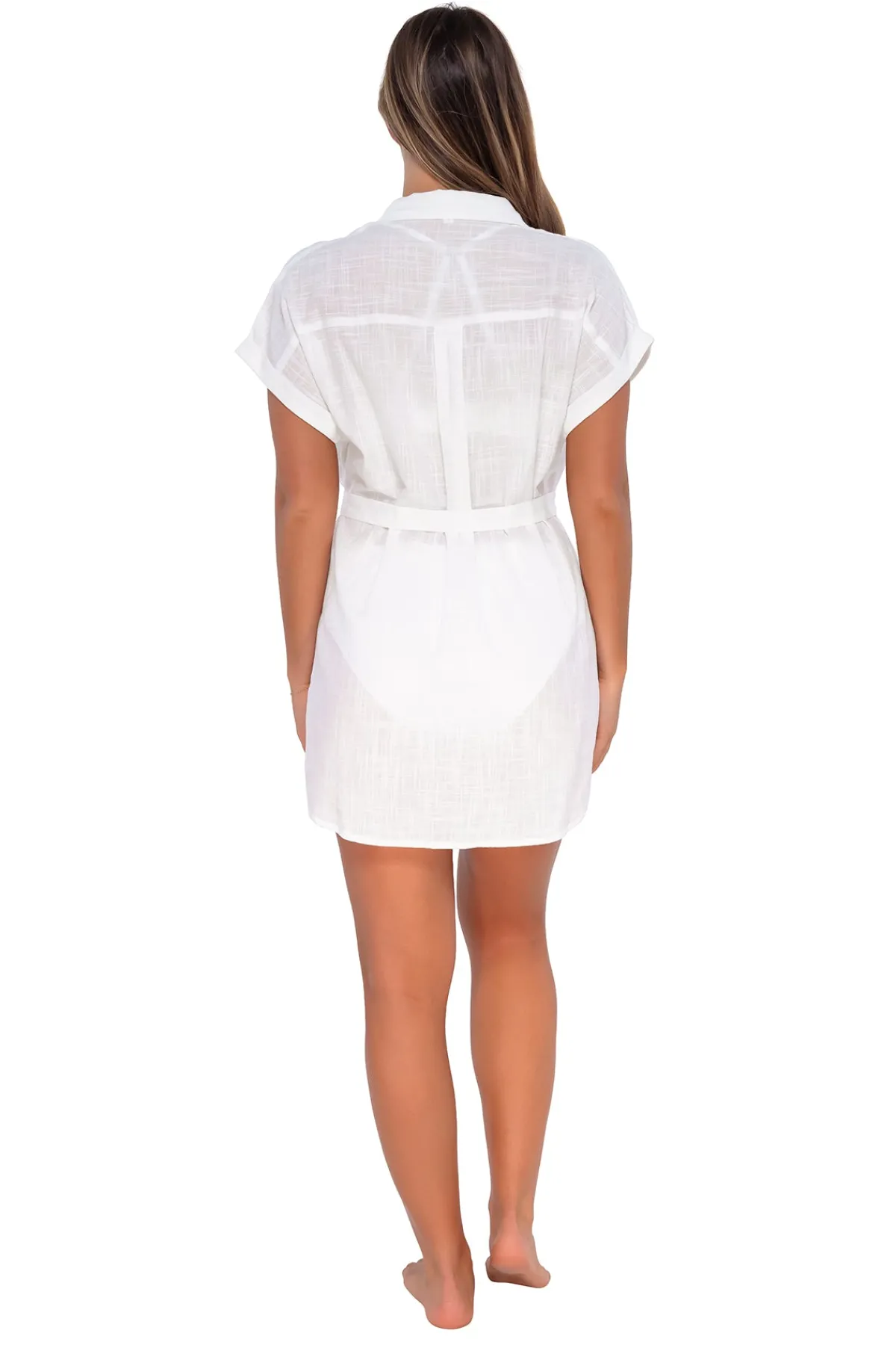 Hot Sunsets White Lily Lucia Dress