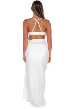 Discount Sunsets White Lily Paradise Pareo